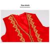 Men's V-neck Single-breasted Decorative Vest Jacket - 2022 Spring/Summer European & American Trend