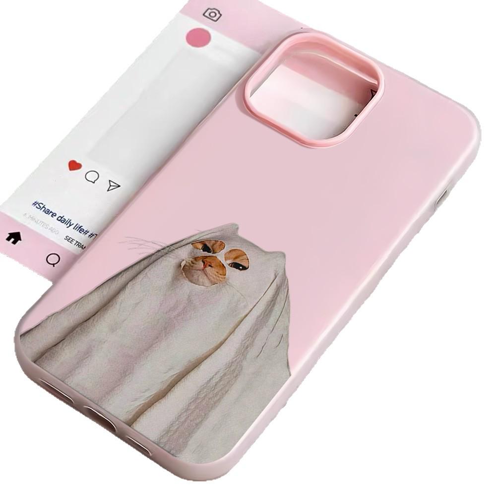 Чехол для iPhone17 Pro Max «Хэллоуинский котенок»: Полная защита и защита от падений для iPhone16