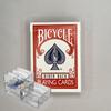 Bicycle Card 808 Rider Bag Red Transparent Tray Set