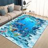 27 Стиль 3D Иллюзия Узор Галлюцинация Подводный Дино Ковер Коврик для Гостиной Спальни Дома Дивана, детский Нескользящий Напольный Коврик