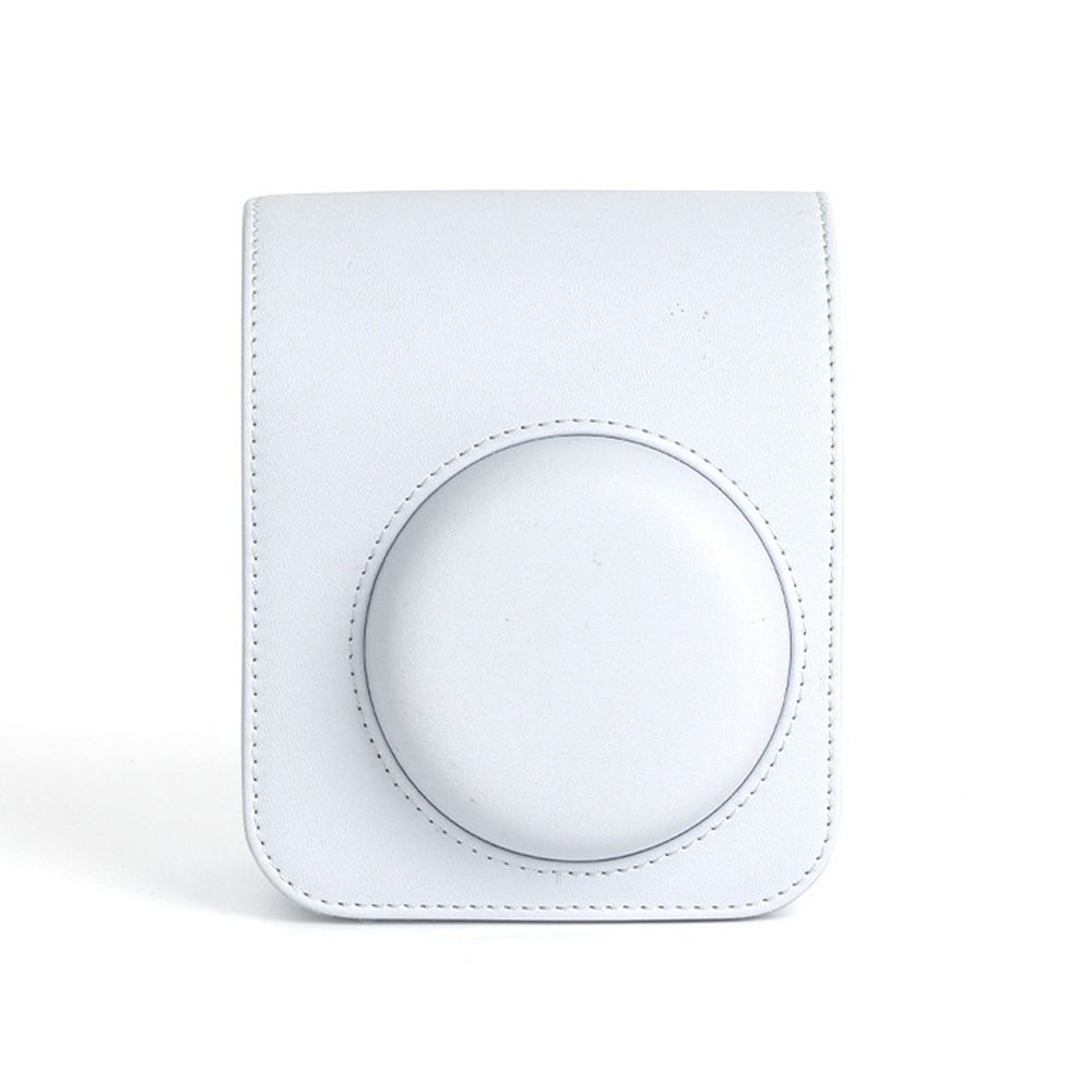 with Shoulder Strap Instant Camera Case PU Leather Protective Cover for Fujifilm Instax Mini 12