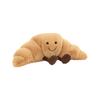 JELLYCAT Серия 'Веселая Еда' Круассан Милая Кукла Плюшевая Кукла Высота 7 см
