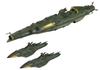 Garmillas Ship Set 2 Линкор Ямато 1/1000 (Космос 2199)