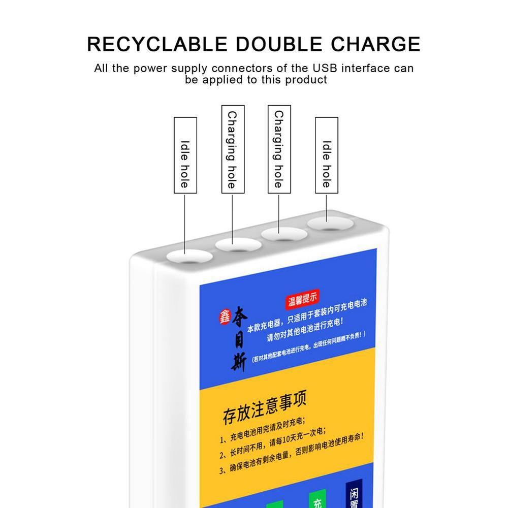 CR425 USB Charger Fishing Float Rechargeable Battery Lithium Pin Cells Electronic Floats Batteries