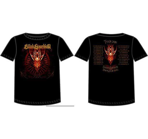 Футболка унисекс Blind Guardian Red Dragon