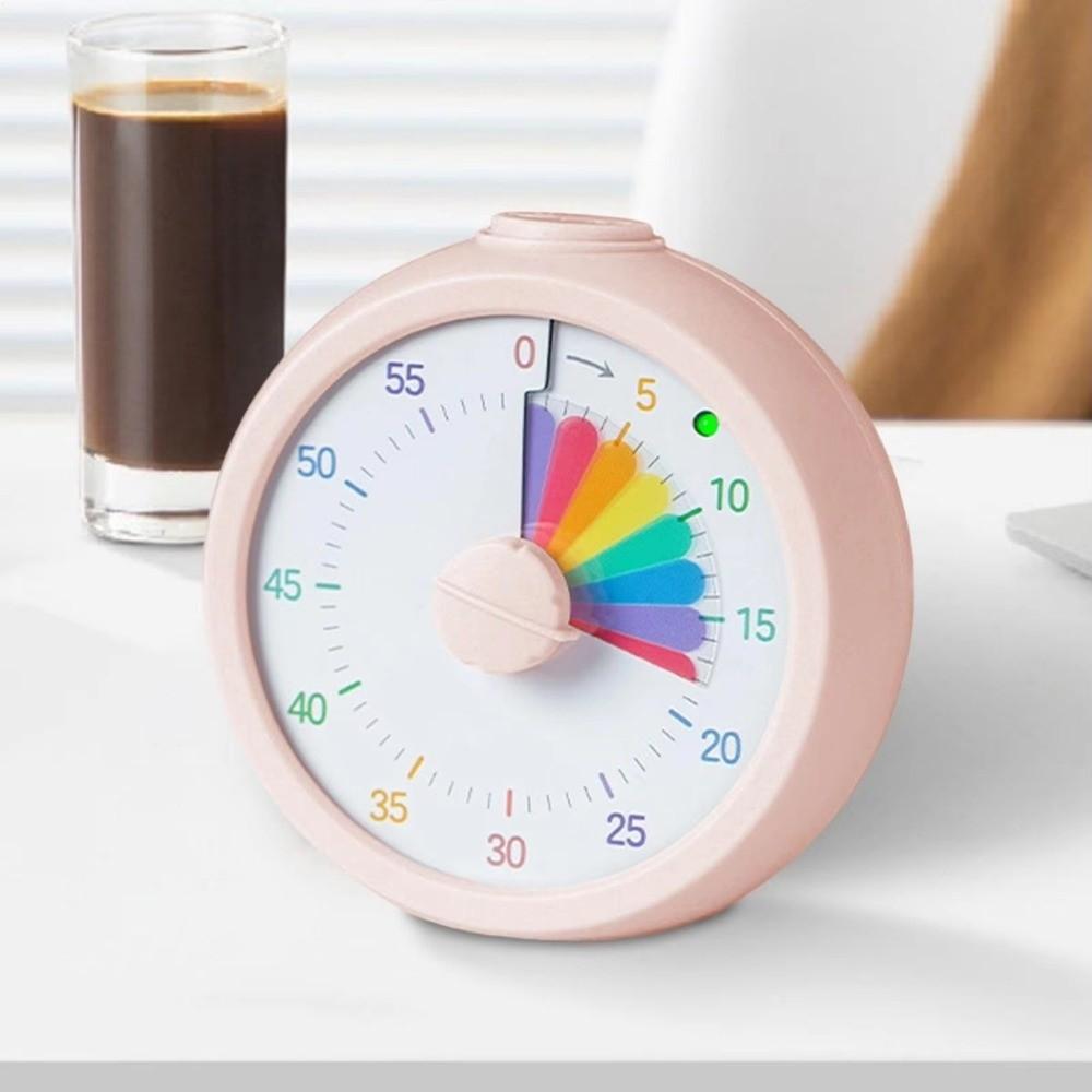 Rainbow Display Visual Timer Multifunctional Kitchen Timer Countdown Timer Clock Kids