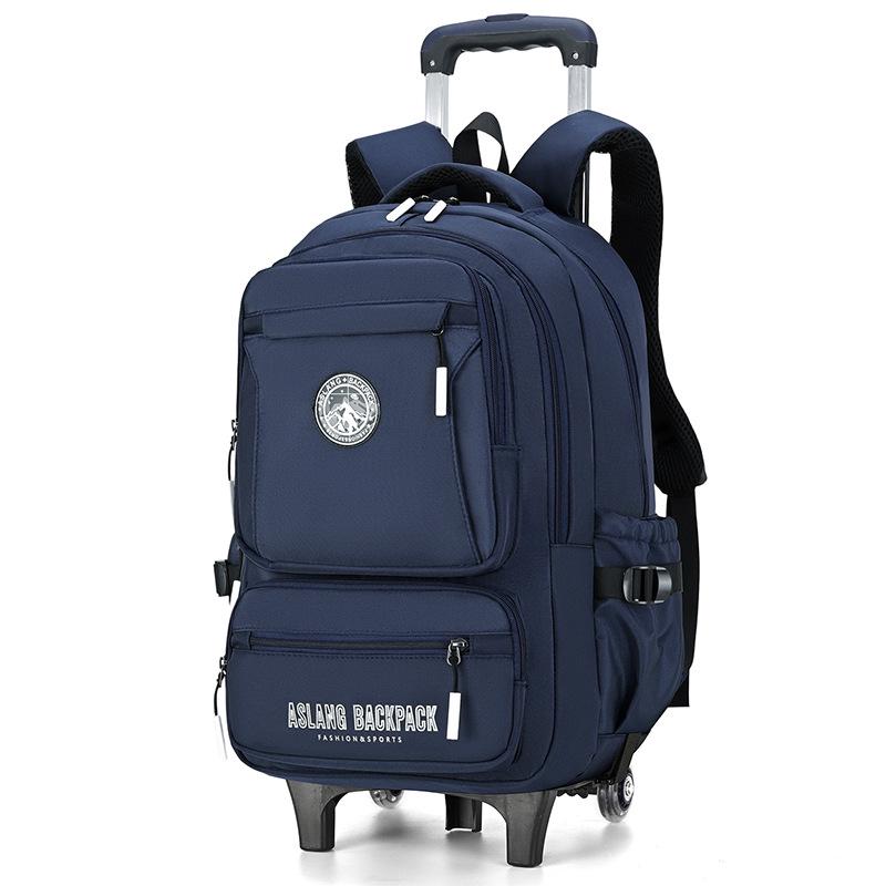 Capacity Backpack For Large Trolley Middle School Boys Climbing Stairs Friendly