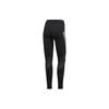 Adidas Ask Spr Lt 3S Striped Training Knit Fitness Pants Women Pants Black DQ3554