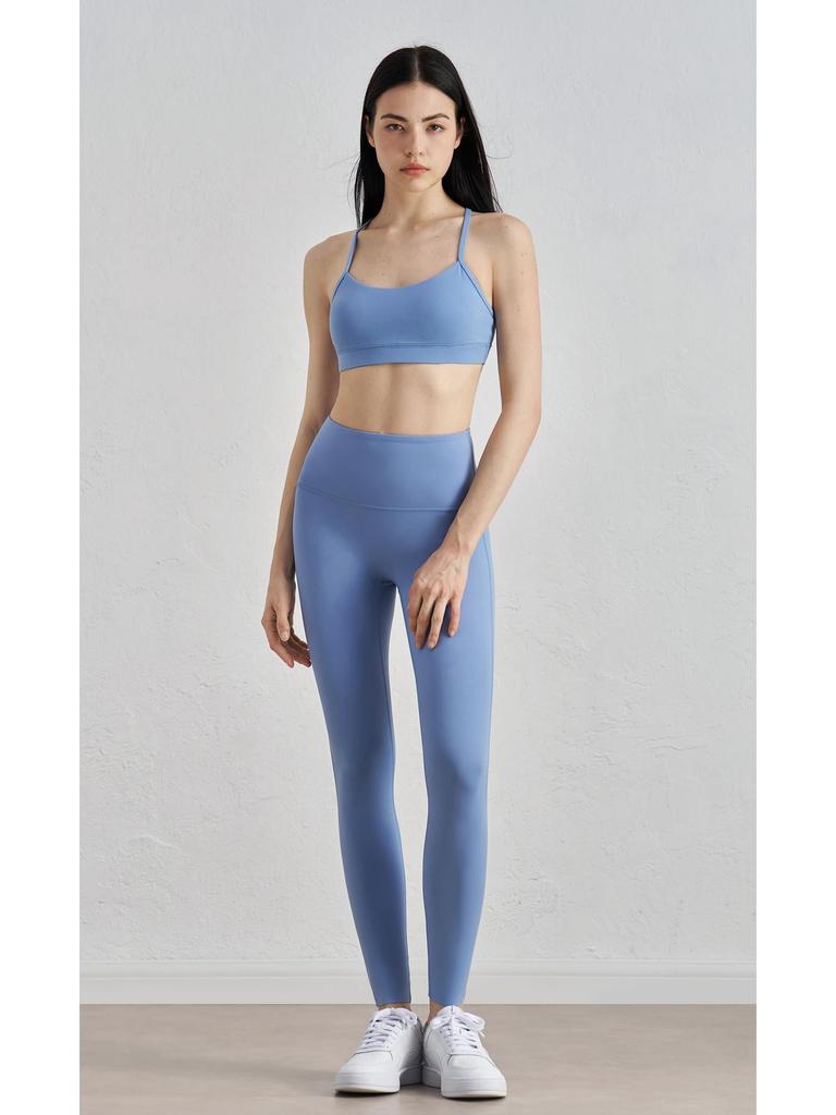 Спортивный бюстгальтер NU Youth: Бюстгальтер для йоги и фитнеса с сексуальной спинкой, с подкладкой, ударопрочный, с защитой от провисания для женщин.