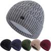 New Style Unisex Dandy Cap Stylish Soft Beanie Hats Winter Hat Fur Lined Warm Cap For Men Women Thicken Ski Sports Knitted Hat