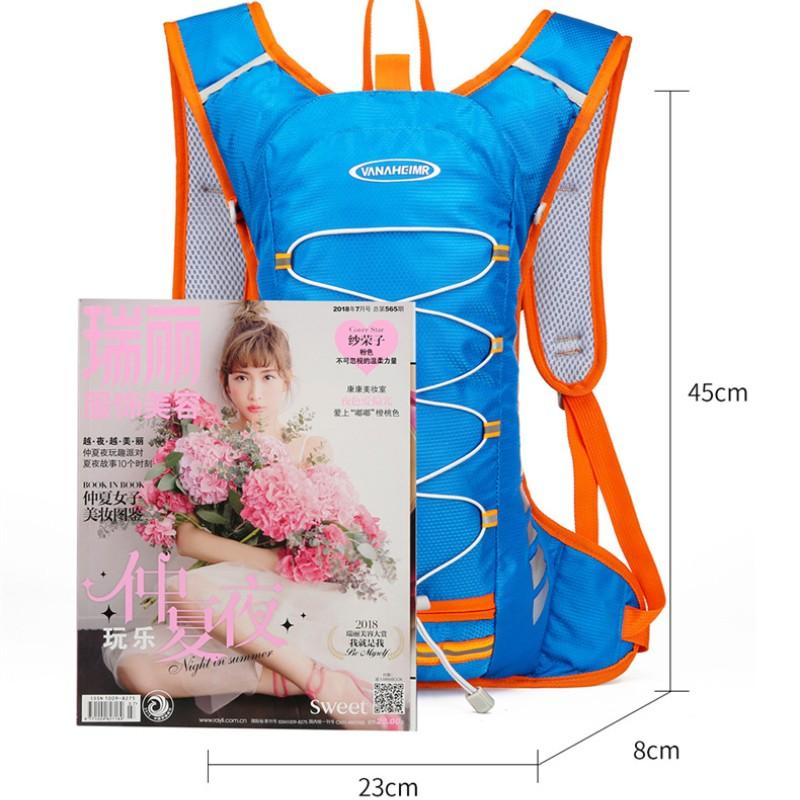 12L Bike Cycling Water Bag Backpack Outdoor Sport Running Climbing Hiking Hydration Bladder Storage Pack Rucksack Bicycle Bags