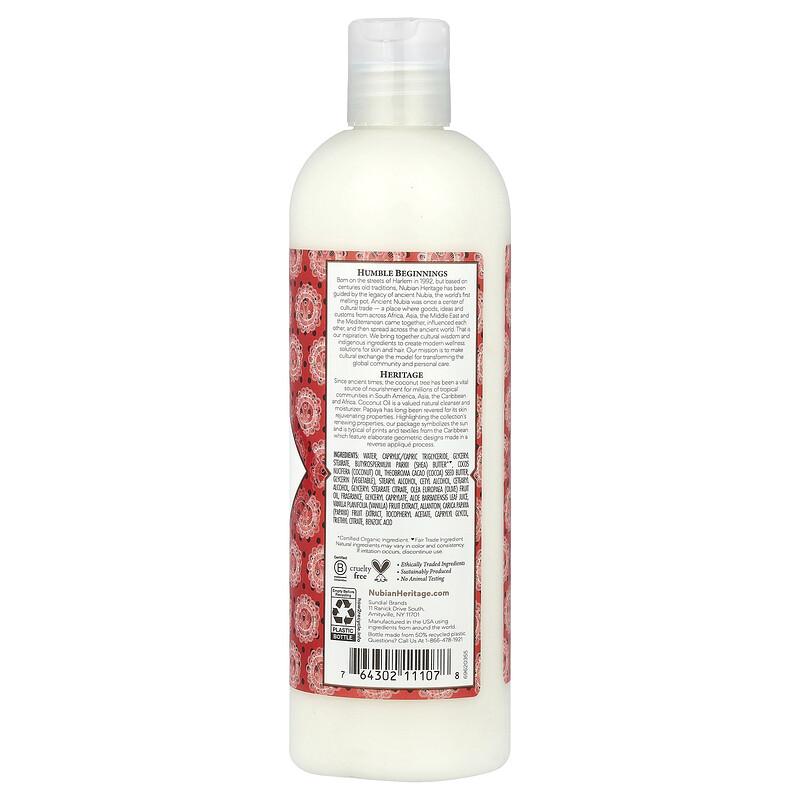 Body Lotion, Coconut & Papaya, 13 fl oz (384 ml)
