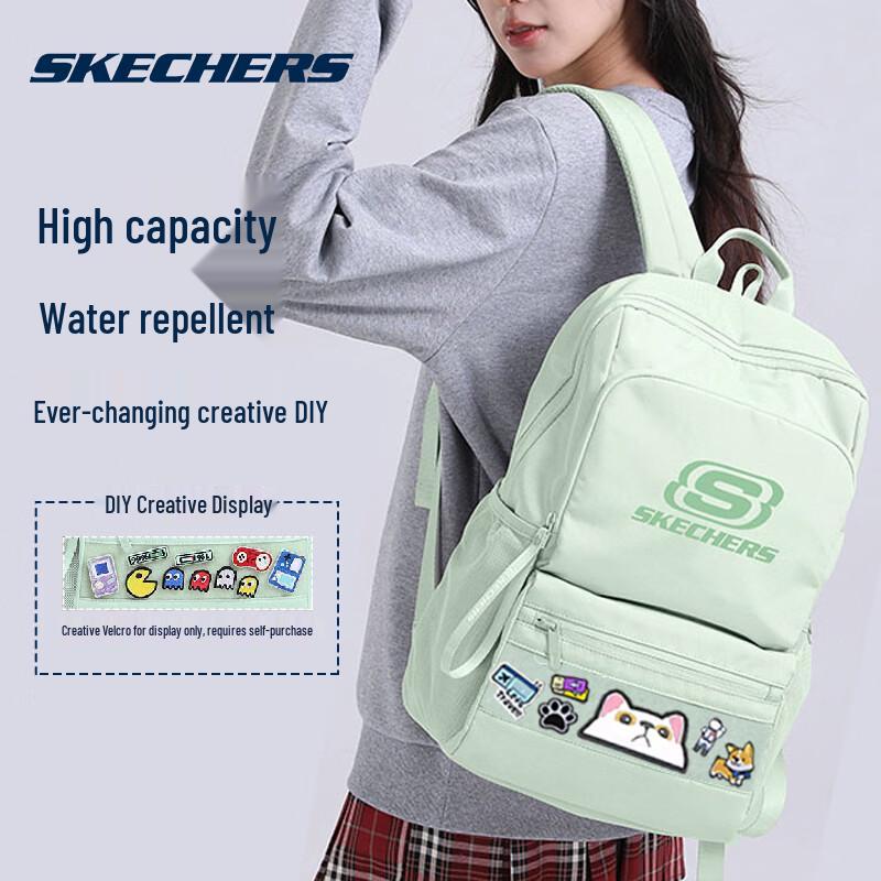 Skechers Унисекс Рюкзак большой емкости для школы, путешествий и поездок на работу
