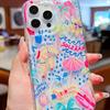 Красочный пляжный прозрачный защитный чехол для iPhone 13/12/11 Apple 15/14 чехол для мобильного телефона XR/XS