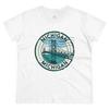 Michigan Bridge Graphic Tee - Soft Cotton Shirt, Michigan Pride, Summer Fashion,
