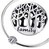 Charms Family Family Pr 925 Bead S925 Pendant Tree