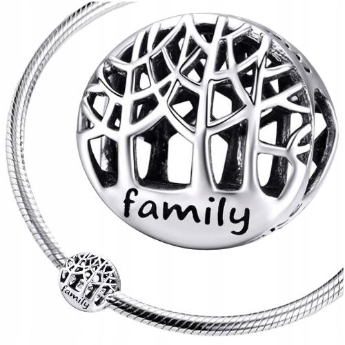 Charms Family Family Pr 925 Bead S925 Pendant Tree