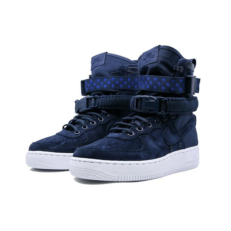 (WMNS) Nike SF Air Force 1 High 'Midnight Navy' Женские 857872-401