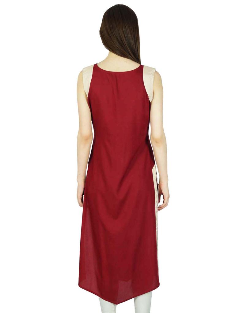 Phagun Indian Ethnic Kurti Rayon Top Designer Bollywood Kurta Women Tunic