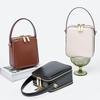New Bag Women's Fashionable Leather Box Bag Light Luxury Crossbody Bag Hand Held Shoulder Bag