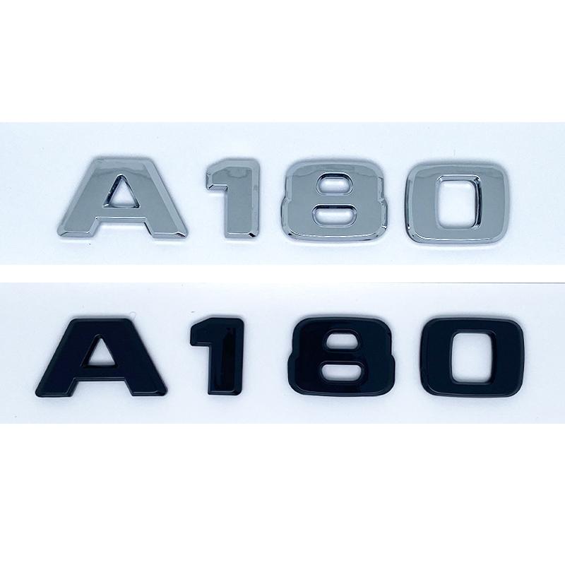 3D буквы A180 A200 A220 A250 A260 A180d A220d 4Matic ABS эмблема для Mercedes Benz A автомобиль багажник задний логотип наклейка