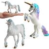 Unicorn Animal Model Figurine Pvc Static Display Toy For Home Decor