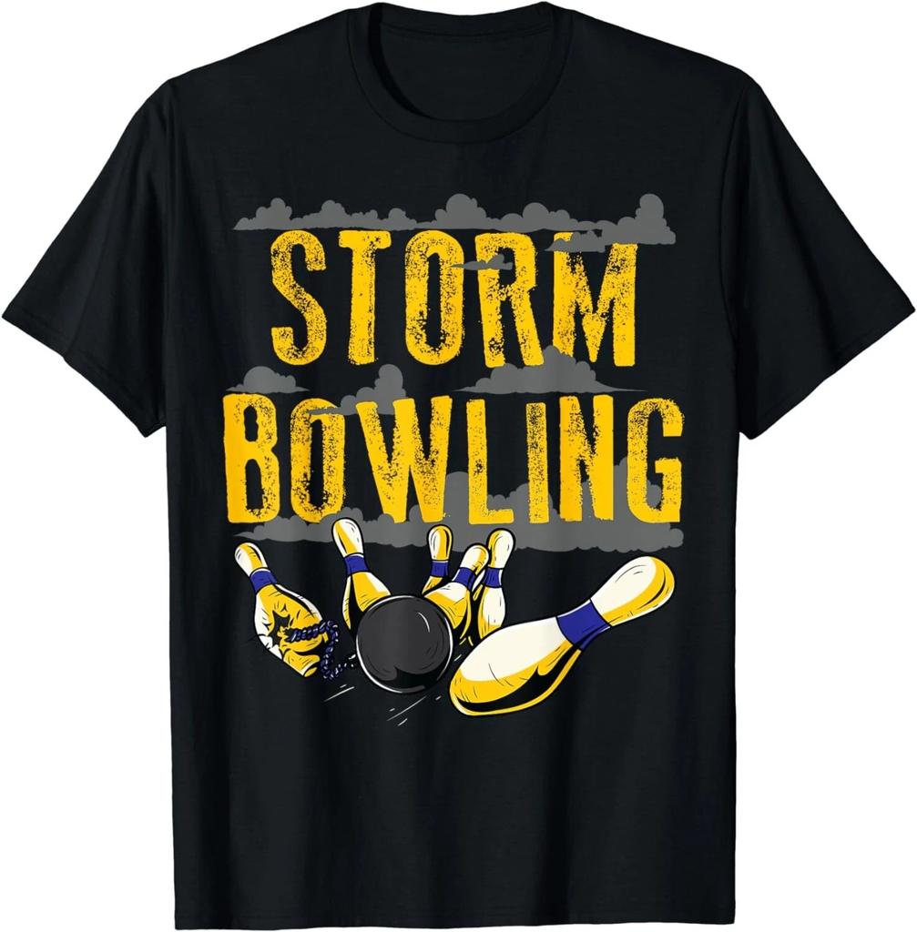 Storm Bowling Funny Matching Bowling Team Gift Unisex T-Shirt