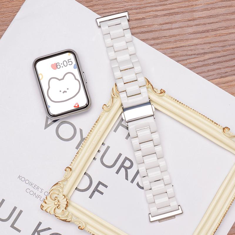 Candy Rainbow Band для Samsung Galaxy Fit 3 Модный ремешок для Samsung Fit 3 Smart Watch Correa Аксессуары