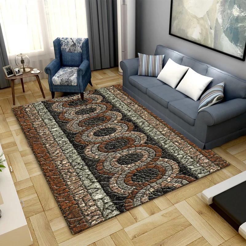 3D ковер с рисунком брусчатки, ковер для спальни, ковер для детской зоны, ковры для дома, гостиной, спальни