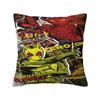 Cartoon Kamen Rider Anime Pillowcases Cute Print Home Sofa Throw Pillowcovers Car Cushion