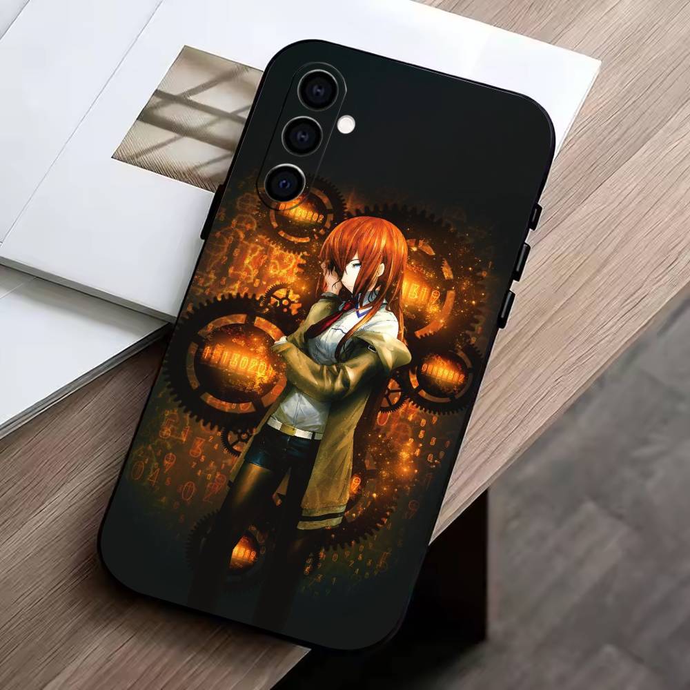 S-Steins-Lab Member 004 Phone Case For Samsung Galaxy A73,A72,A71,A70,A53,A52,A51,Others Soft Black Cover