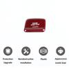Red Real Carbon Fiber Engine Start/Stop Push Button Cover for 14-19 C7 Corvette