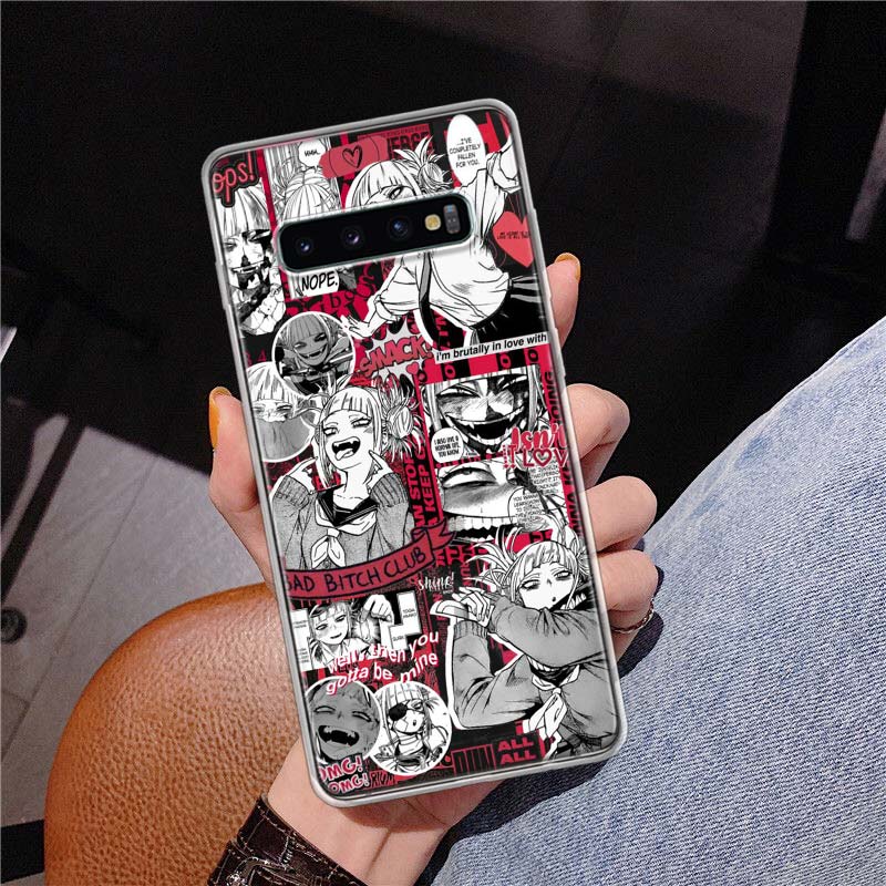 Чехол для телефона Anime Himiko Toga Waifu для Samsung Galaxy S10 Plus S20 FE S21 S22 Ultra S10E S9 S8 + S7 Edge J4