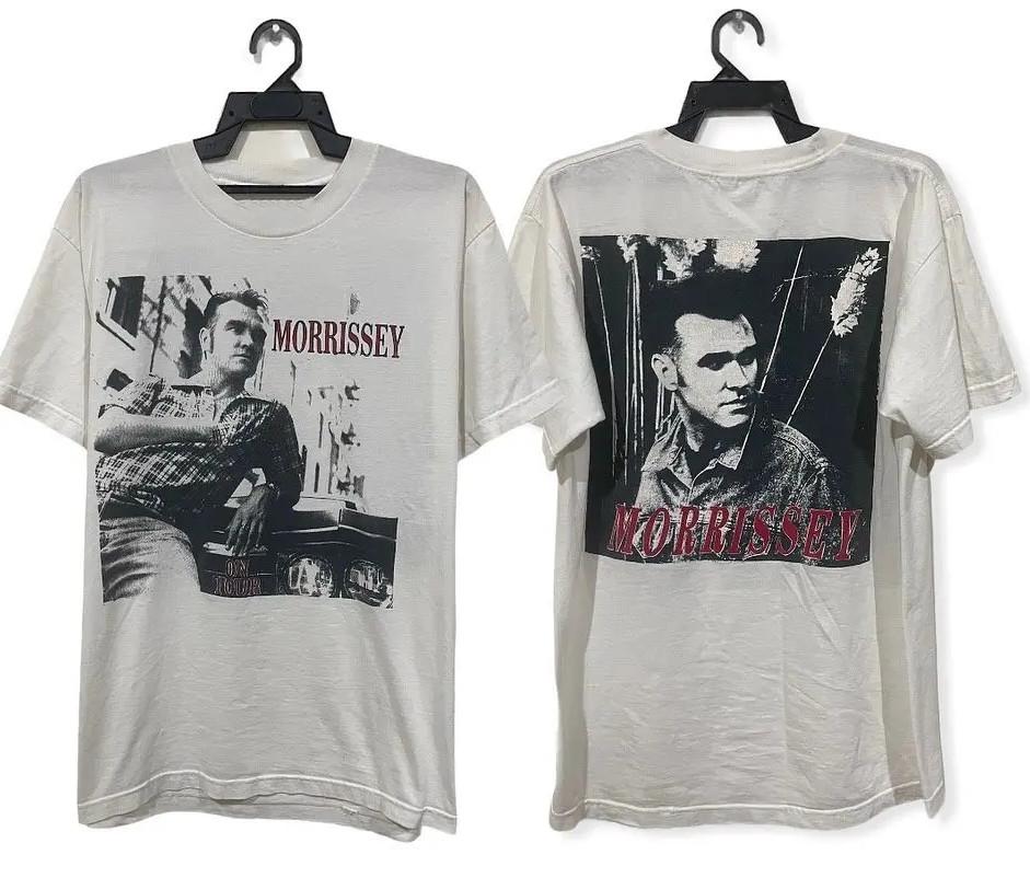 Vintage 90s Morrissey Graphic Gift For fans T-Shirt Mens Womens Tees Top, size S-4XL