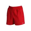 Однотонные эластичные прямые повседневные шорты мужские красные NESSA560-614