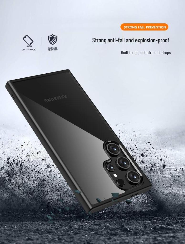 Прозрачный противоударный защитный чехол для Samsung S24, S24 Pro и S24 Ultra - Новый стиль