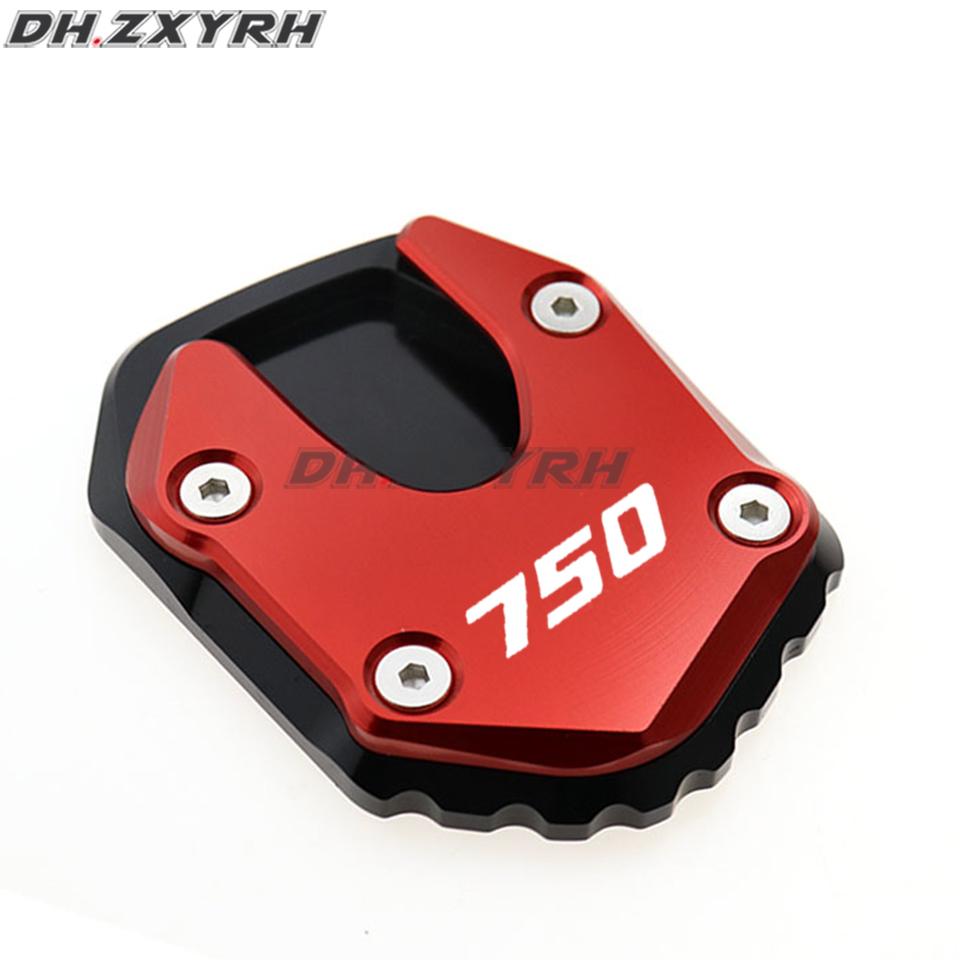 Motorcycle CNC Kickstand Extension Foot Side Stand Enlarge Plate Pad Fit For Forza750 forza 750 -2024