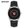 Fashion Sanda 1060 Car Wheel Hollow Out Design Carved Dial Waterproof Strap Optional Quartz Movement Men Leisure Sports Watches