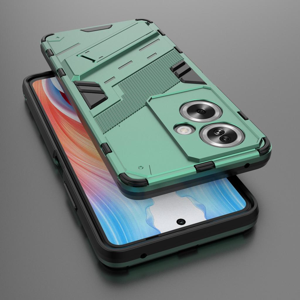 Для Oppo A79 5G/A2 5G Чехол для телефона Устойчивый к царапинам PC+TPU Чехол-подставка
