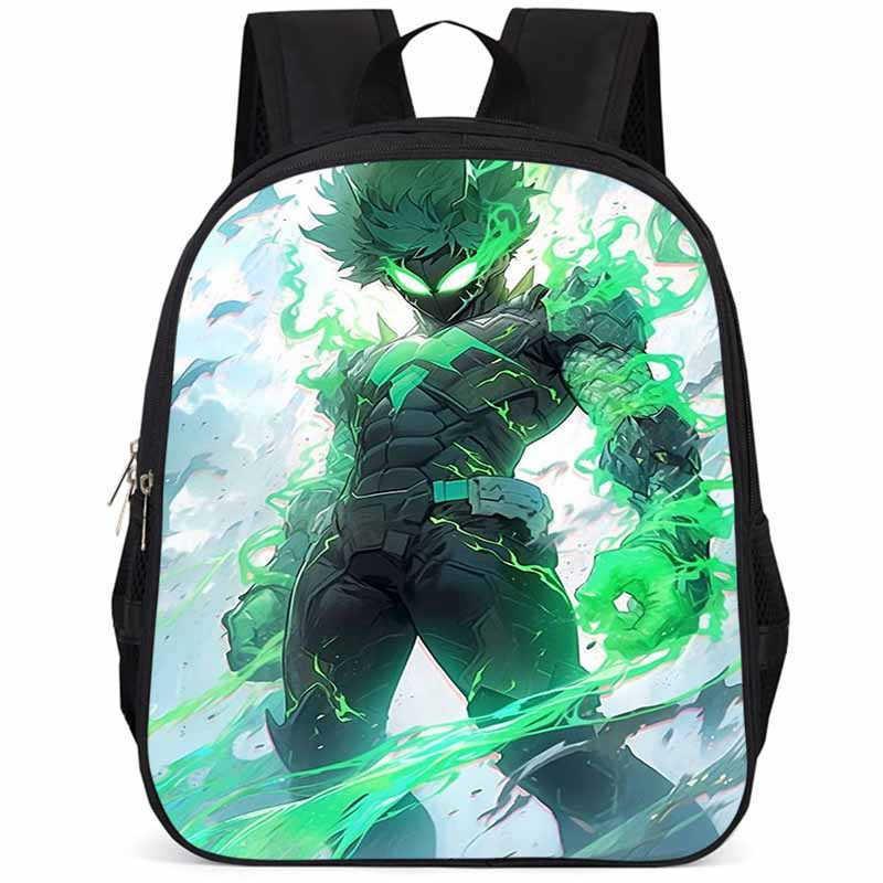My Hero Academia 15-inch Large Capacity Lightweight Oxford School Backpack For Kids