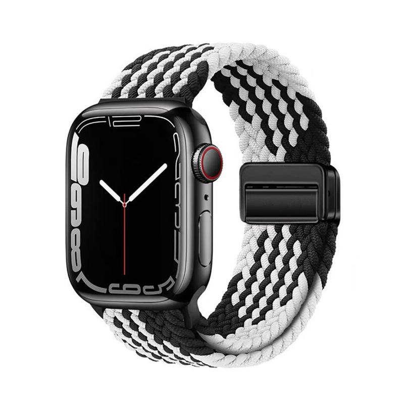 Нейлоновый ремешок для Apple Watch Series 5-10 с магнитной застежкой