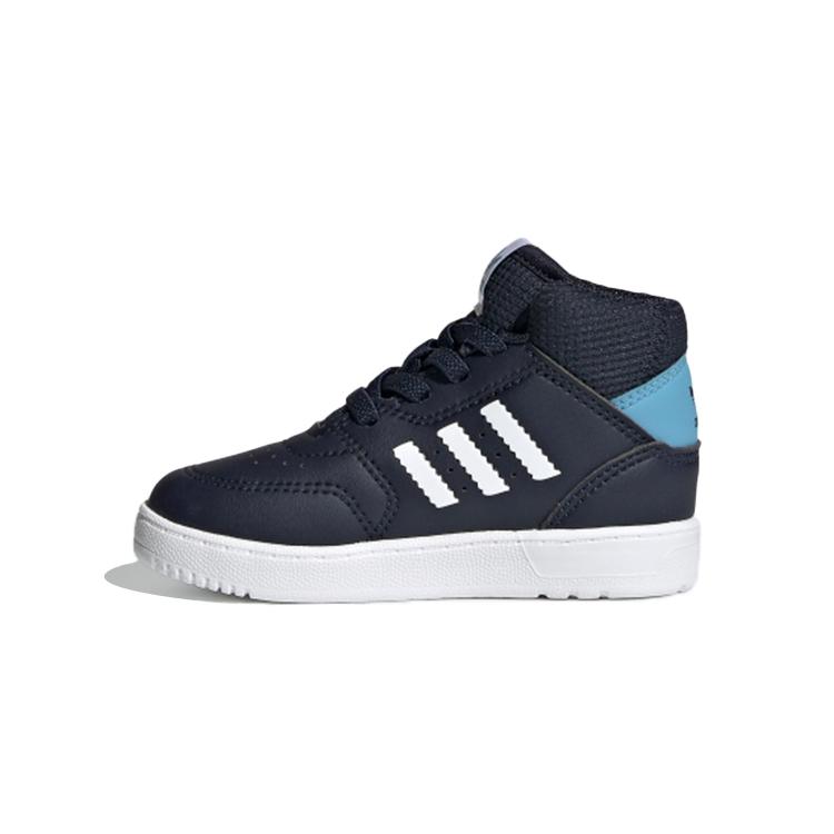 Adidas Originals Slip Resistant High top Toddler Shoes Black Blue White Infant And Toddler FX4898