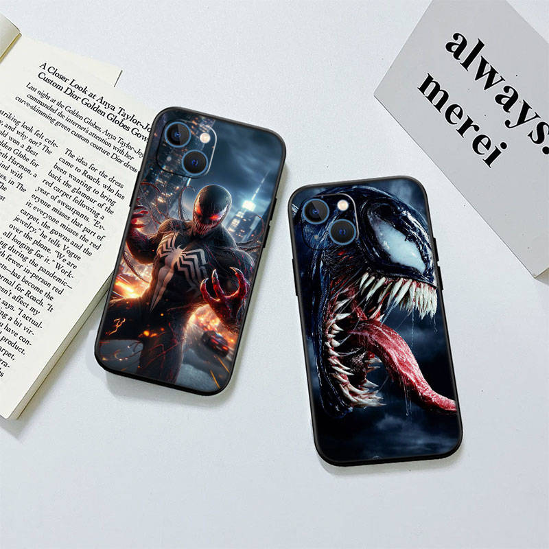 II23 Venom Phone Case for iPhone 6 6s 7 8 11 12 13 14 15 XS Pro Max XR X SE Samsung S20 S21 S22 S23 S24 FE Ultra Plus Lite S21S A55