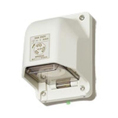 WK6520 Заземленная розетка с крючком 2P20A, устойчивая к дождю, для открытого и утопленного использования