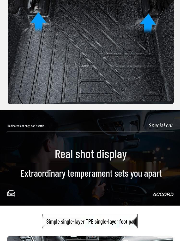 Zeekr X TPE Floor Mats: Full Coverage for 2023-2025 Four/ Five-Seater Models