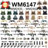 WM6147 Конструктор Экшн-фигурка WM2435 WM2436 WM2437 WM2438 WM2439 WM2440 WM2441 WM2442 Аксессуар из кирпичиков Игрушка для взрослых и детей