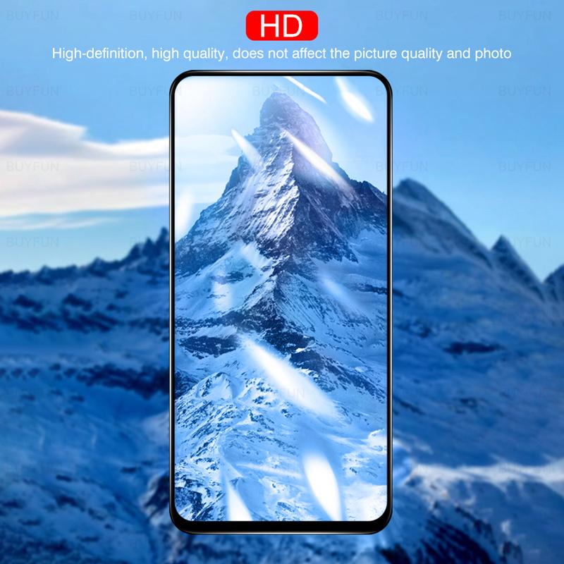 Полноэкранная защита из закаленного стекла для Samsung Galaxy A15 A05 A25 A35 A55 A24 A34 A54 5G Realme 12 10 8 8i 9 пленка Redmi 13C 12C 10C Note 13 11s 10s