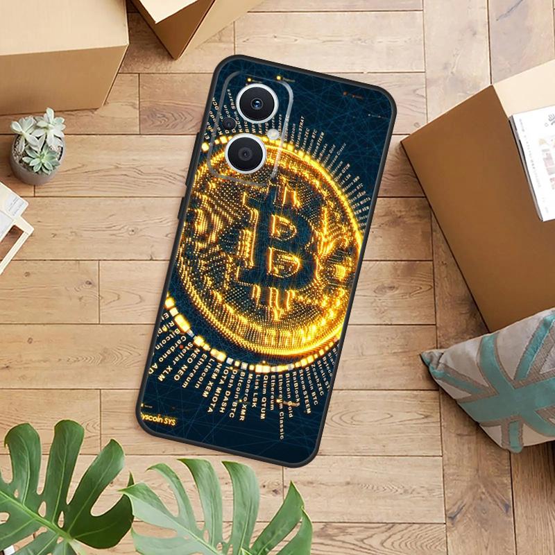 Bitcoins Coin Phone Case For OPPO Reno 14 12 11 13 F 10 Pro 8T 7 8 Lite OPPO Find X8 X6 X5 X9 Pro Cover