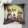 OOver the Garden Wall Doublesided Printed Square Decorative Cushion Cover for Sofa Living Room Home Decor