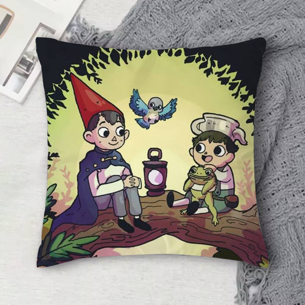OOver the Garden Wall Doublesided Printed Square Decorative Cushion Cover for Sofa Living Room Home Decor